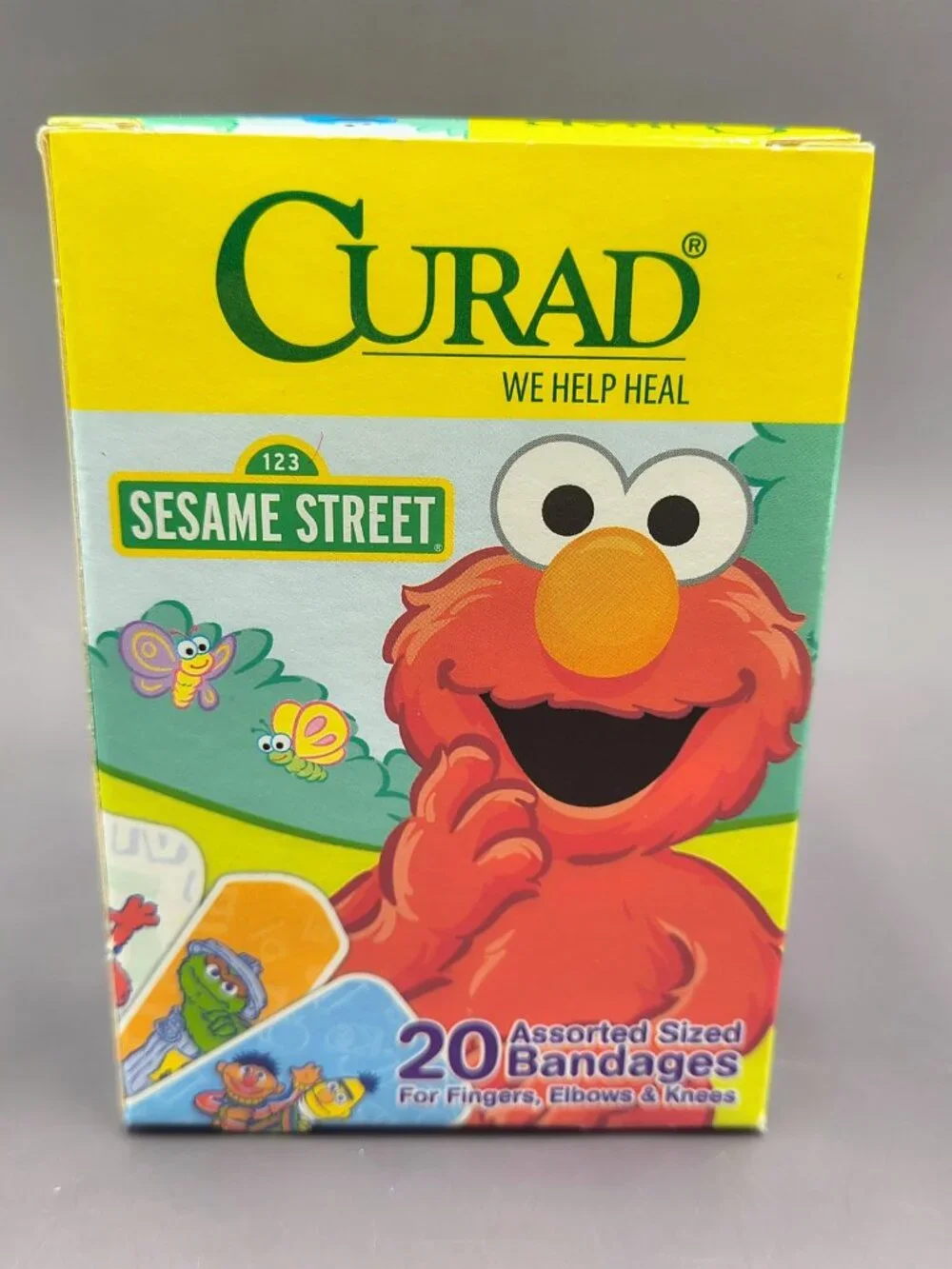 Syringe and Earscope from Sesame Street Medical Doctor Kit - plus Curad Bandages